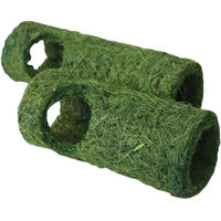 Produktbild von Komodo Natural Tropical Tunnel Dekoratives Objekt für Reptilien und Echsen Grün 18 cm