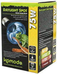 Produktbild von Komodo Neodymium Tageslichtlampe für Terrarien in Blau und Schwarz