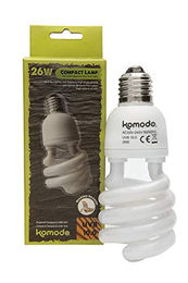 Komodo UVB-Kompaktlampe 10.0 ES 26 Watt für Echsen – Bild 1 von 2