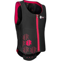 Produktbild von Komperdell Ballistic Vest Junior Sicherheitsweste für Reiten, Biken und Ski CE-zertifiziert schwarz/Lime