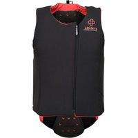 Produktbild von Komperdell Kinder-Rückenprotektor Ballistic aus Nylon in Schwarz-Rose nach EN-Norm 1621-2 Level 1