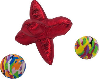 Produktbild von KONG Active Jacks Katzenspielzeug mit Catnip 3er Set für Katzen