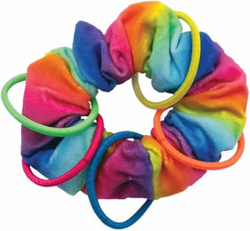 Produktbild von Kong Active Scrunchie Katzenspielzeug aus Plüsch mit Catnip in Bunt