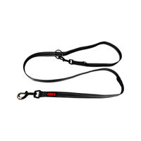 Produktbild von KONG Adjustable Leash verstellbare Hundeleine aus Nylon Schwarz M/L