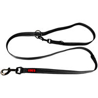 Produktbild von KONG Adjustable Leash verstellbare Hundeleine aus Nylon Schwarz S/M