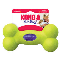 Produktbild von KONG Airdog Squeaker Bone Quietschspielzeug für kleine Hunde in Grün Größe S - 1 Stk.