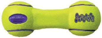 KONG Airdog Squeaker Dumbbell Quietschspielzeug aus Filz Größe L – Bild 1 von 4