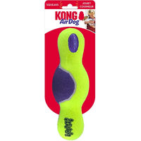 Produktbild von Kong Airdog Squeaker Paw Quietschspielzeug aus Plüsch für Hunde in Gelb und Bunt
