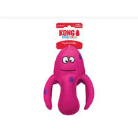 Produktbild von KONG Belly Flops Plüschspielzeug Rosa für Hunde