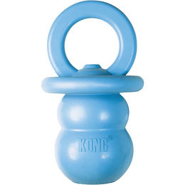 Produktbild von Kong Binkie Kauspielzeug für Welpen aus Gummi Blau Mittel