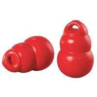Produktbild von KONG Bounzer Wurfspielzeug für Hunde Größe L Rot aus Naturkautschuk - 1 Stk.