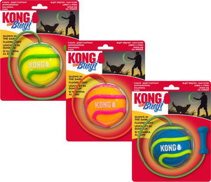 KONG Bunji High-Viz Ball Bunt – Bild 1 von 3