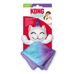 Produktbild von KONG Cat Crackles Caticorn Spielzeug für Katzen aus Plüsch bunt