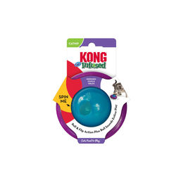 Produktbild von KONG Cat Infused Gyro Catnip-Spielzeug Blau