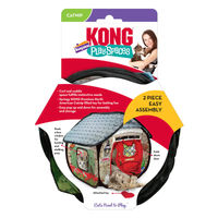 Produktbild von KONG Cat Play Spaces Bungalow Bunte Katzenhöhle