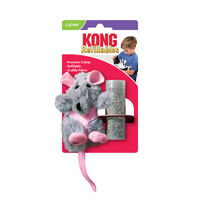 Produktbild von KONG Cat Refillable Maus Plüsch Grau - 1 Stk.