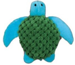 KONG Cat Refillables Turtle Catnip-Spielzeug für Katzen aus Polyester in Grün – Bild 1 von 4