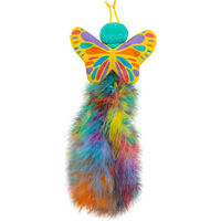 Produktbild von KONG Cat Wubba Butterfly Plüschspielzeug für Katzen bunt
