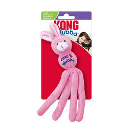 KONG Cat Wubba Hase Katzenspielzeug aus Plüsch in Rosa – Bild 1 von 3
