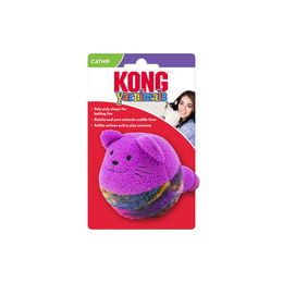 Produktbild von KONG Cat Yarnimals Plüschspielzeug für Katzen Lila Sortiert