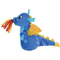 Produktbild von KONG Catnip-Spielzeug Verzauberter Dragon aus Plüsch Blau - 1 Stk.