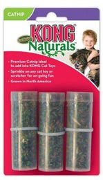 KONG Catnip Tubes Katzen-Spielzeug aus Naturmaterial 9g 3er Pack - 3 x 9 g – Bild 1 von 2