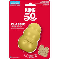 Produktbild von KONG Classic Gold Kauspielzeug aus Naturkautschuk Größe M