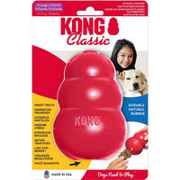 Produktbild von KONG Classic Kauspielzeug für Hunde aus Naturkautschuk XL Rot