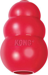 KONG Classic Kauspielzeug für Hunde aus Naturkautschuk XS Rot – Bild 1 von 6