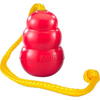 Produktbild von KONG Classic Tauspielzeug mit Seil in Rot XL