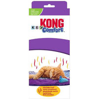 Produktbild von KONG Comfort Key beheizbare Katzenspielmatte mit Catnip in Lila