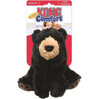 Produktbild von KONG Comfort Kiddos Bear Plüschspielzeug für Hunde Größe L Schwarz - 1 Stk.