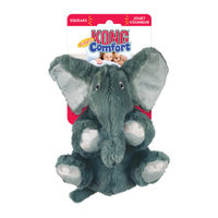 Produktbild von KONG Comfort Kiddos Elephant Plüsch Quietschspielzeug für Hunde Größe S