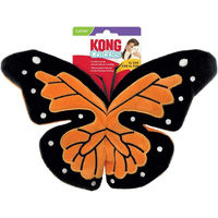 Produktbild von KONG Crackles Flutterz Katzenspielzeug aus Plüsch mit Katzenminze