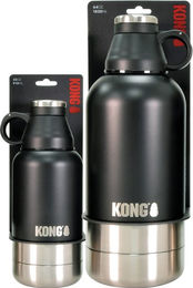 KONG Duo Day Trek Reisenapf aus Edelstahl in Schwarz 1820 ml – Bild 1 von 4