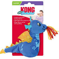 Produktbild von Kong Enchanted Dragon Catnip-Spielzeug aus Plüsch für Katzen