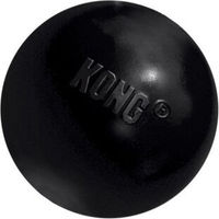 Produktbild von KONG Extreme Ball Hundespielzeug aus Naturkautschuk Größe S Schwarz - 1 Stk.