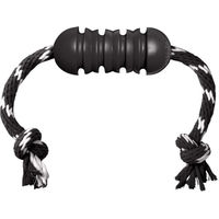 Produktbild von KONG Extreme Dental Hundespielzeug mit Seil Größe M aus Naturkautschuk zur Zahnpflege für mittelgroße Hunde - 1 Stk.