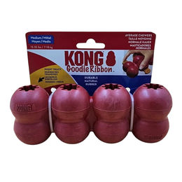 KONG Extreme Goodie Ribbon Kauspielzeug aus Naturkautschuk für mittelgroße Hunde - 1 Stk. – Bild 1 von 6