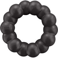 Produktbild von KONG Extreme Ring Kauspielzeug aus Naturkautschuk für Hunde XL Schwarz - 1 Stk.