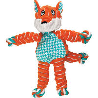 Produktbild von KONG Floppy Knots Fox Plüschspielzeug für Hunde Orange Grösse S/M - 1 Stk.