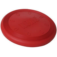 Produktbild von KONG Flyer Frisbee Hundespielzeug aus Gummi Größe S Rot