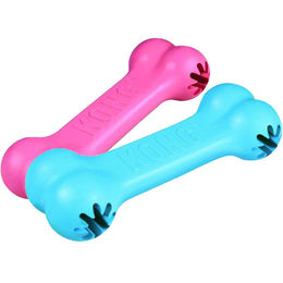 KONG Goodie Bone Kauspielzeug für Welpen zur Zahnpflege aus Gummi - 1 Stk. – Bild 1 von 6
