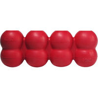 Produktbild von KONG Goodie Ribbon Kauspielzeug aus Naturkautschuk für mittelgroße Hunde Größe M Rot - 1 Stk.