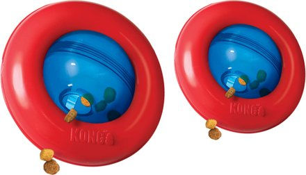 KONG Gyro Interaktives Intelligenzspielzeug für große Hunde mit Leckerlispender in Größe L – Bild 1 von 12