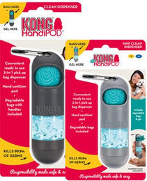 KONG HandiPOD Clean Dispenser Mini Beutelspender Grau – Bild 1 von 3