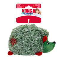 Produktbild von KONG Holiday Comfort HedgeHug Plüschtier für Hunde Größe M Grün