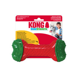 Produktbild von KONG Holiday CoreStrength Bone Kauknochen für Hunde Größe L Bunt