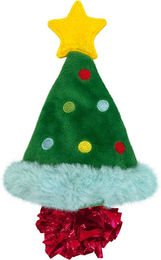 KONG Holiday Crackles Christmas Tree Buntes Plüsch-Catnip-Spielzeug für Katzen – Bild 1 von 3