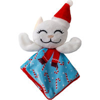 Produktbild von KONG Holiday Crackles Santa Kitty Katzenspielzeug mit Catnip aus Plüsch